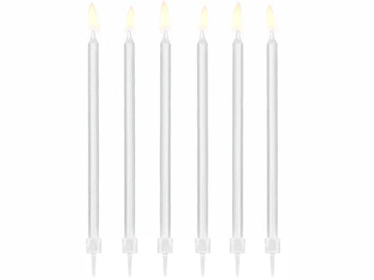 Long Birthday Candles - 12 Pack