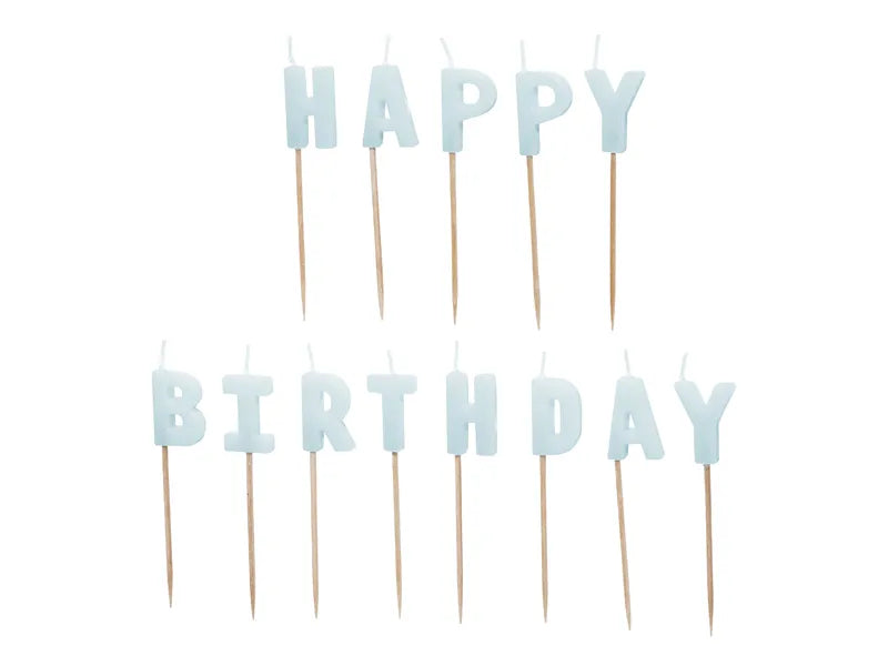 Happy Birthday Candles - 13 Pack